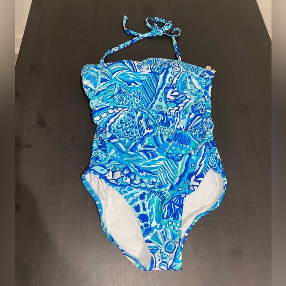 Helen Jon  Classic Bandeau One-Piece - Picture 3 of 10